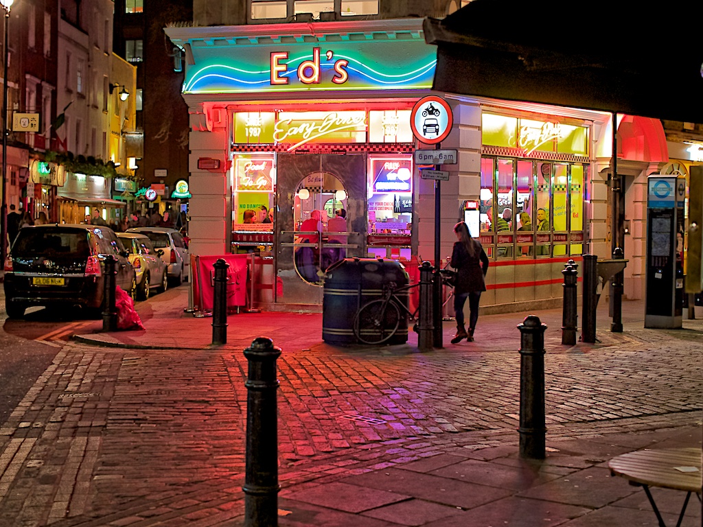 "Outside Eds", London, England