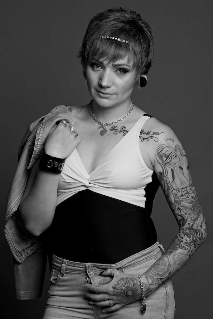 Simple One and Two Light Black and White&nbsp;Portraits