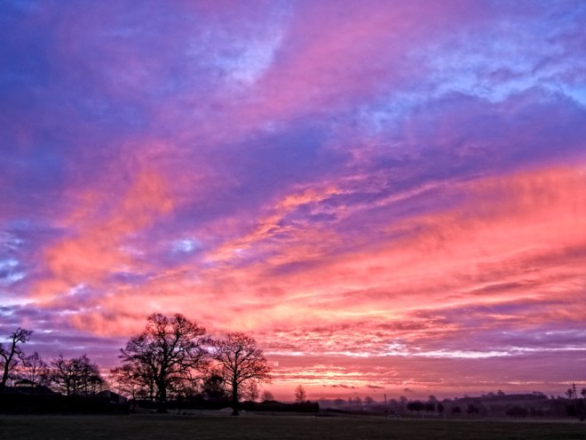 January - Winter Sunrise