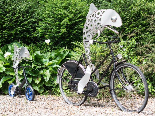 Pike on a Trike & Fish on a Bicycle by Daren Greenhow