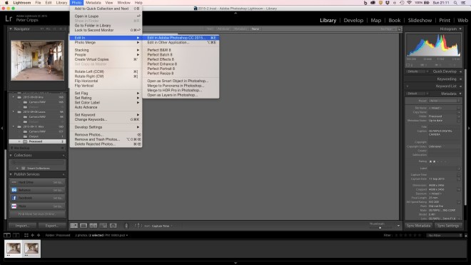 Import into Photoshop as Layers