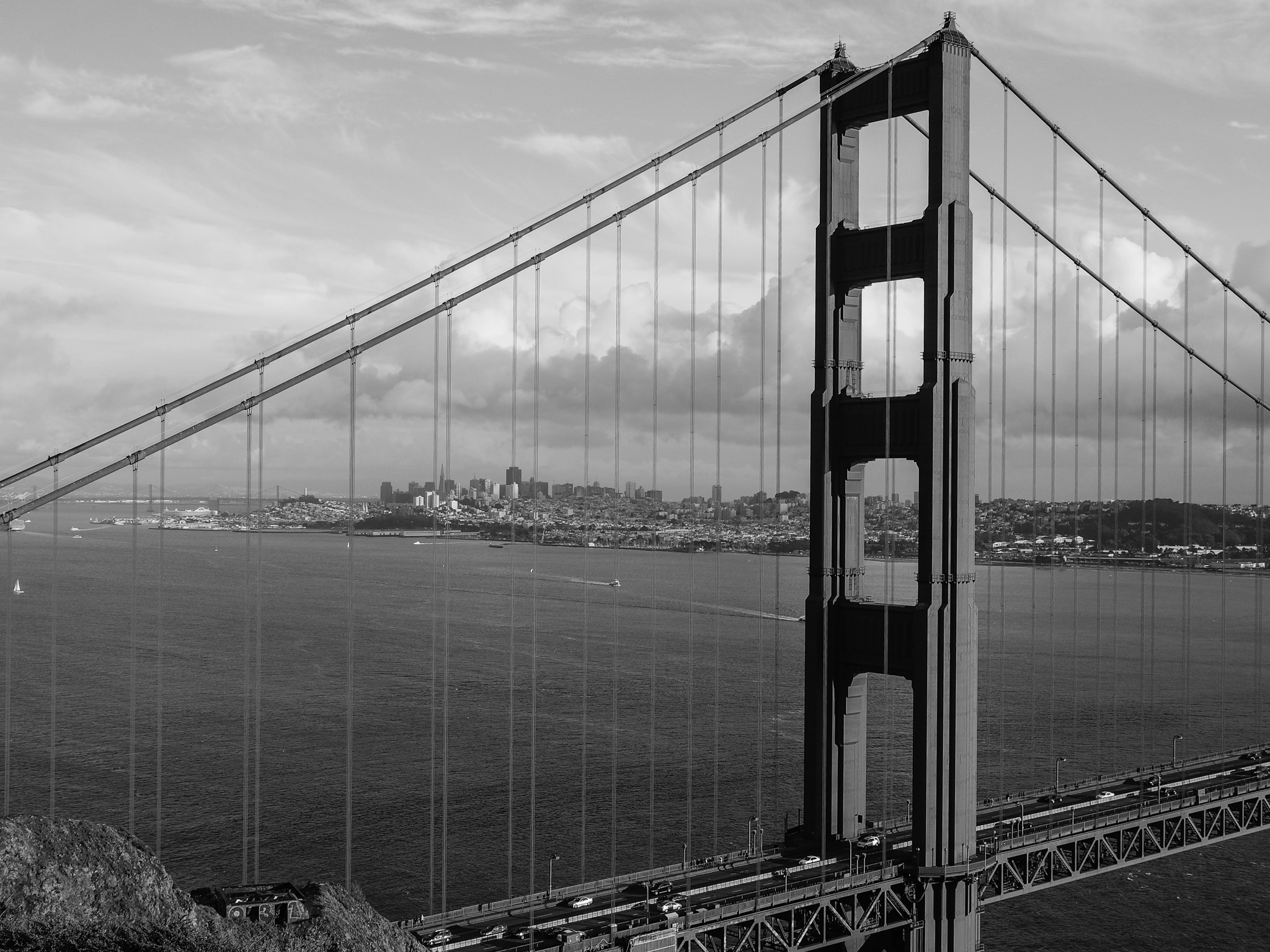 North Tower of the Golden Gate Bridge