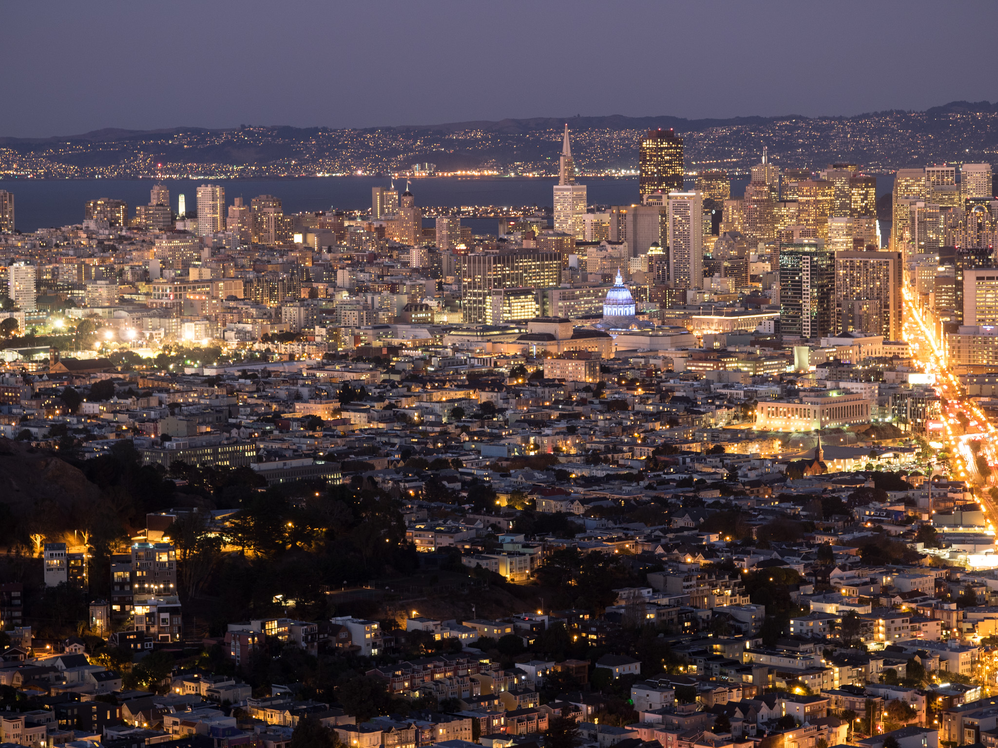 City View from the Twin Peaks