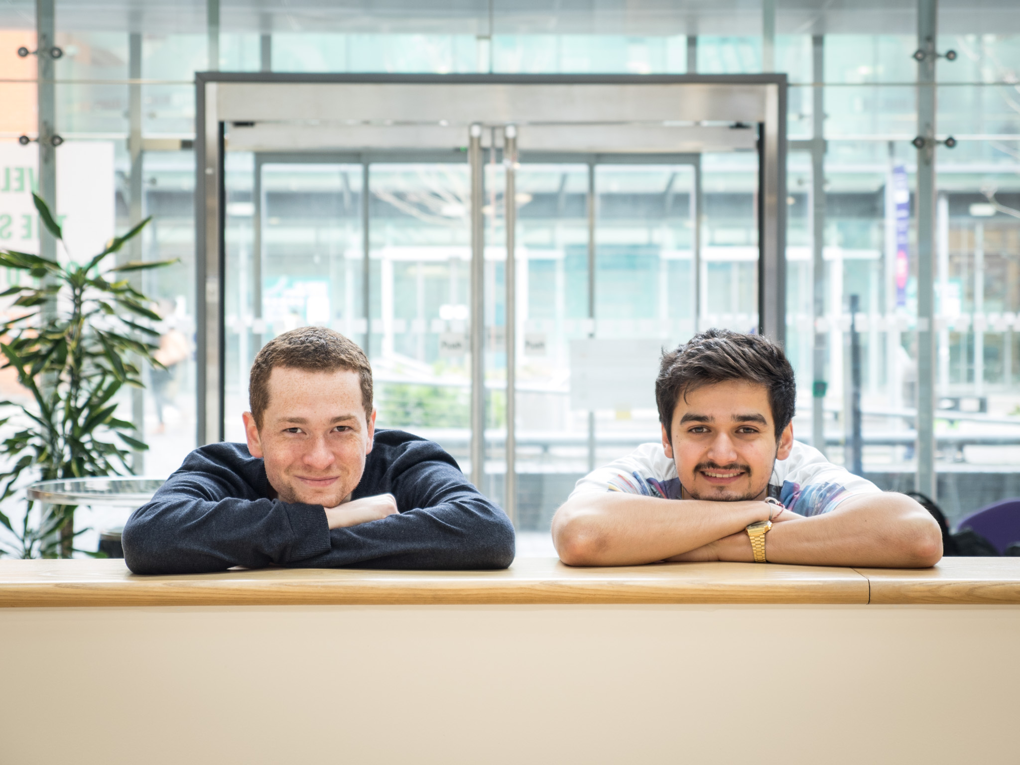 Chris and Bhish - School of Code