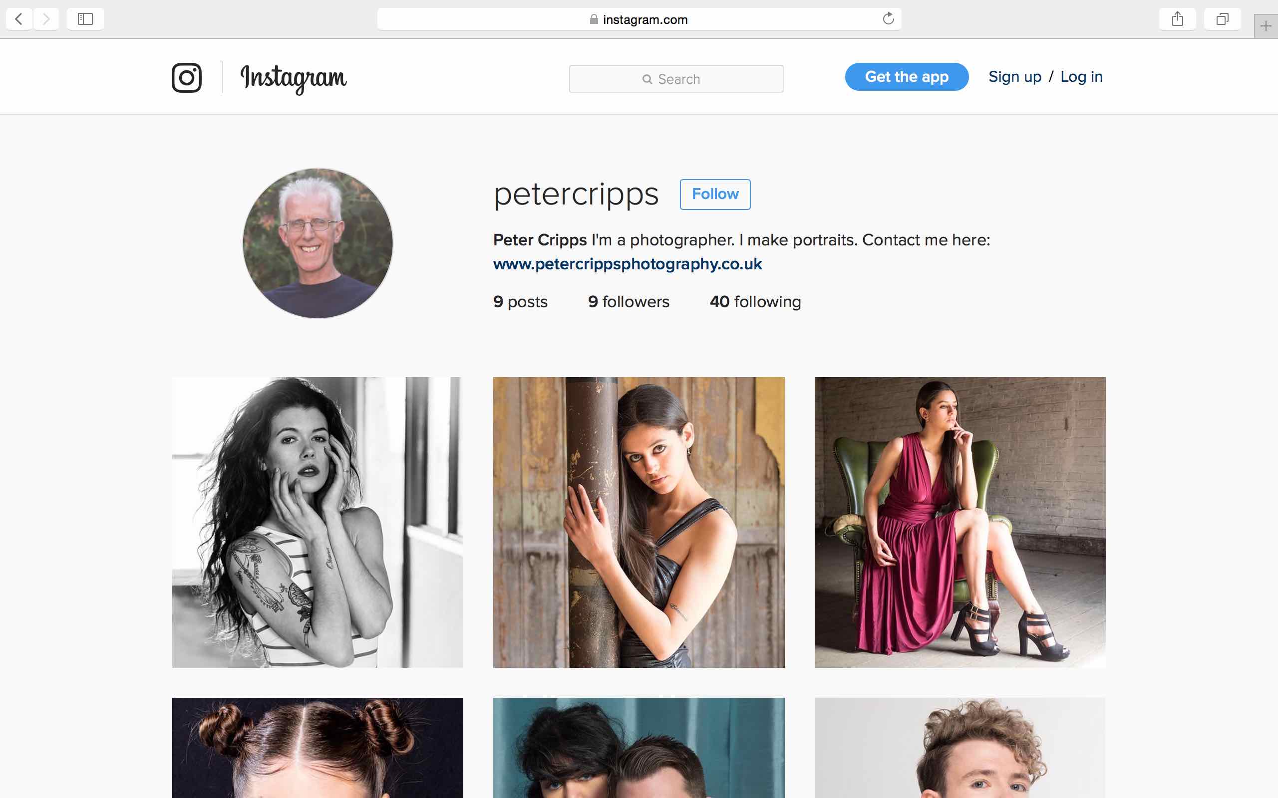 Instagram Screen Shot