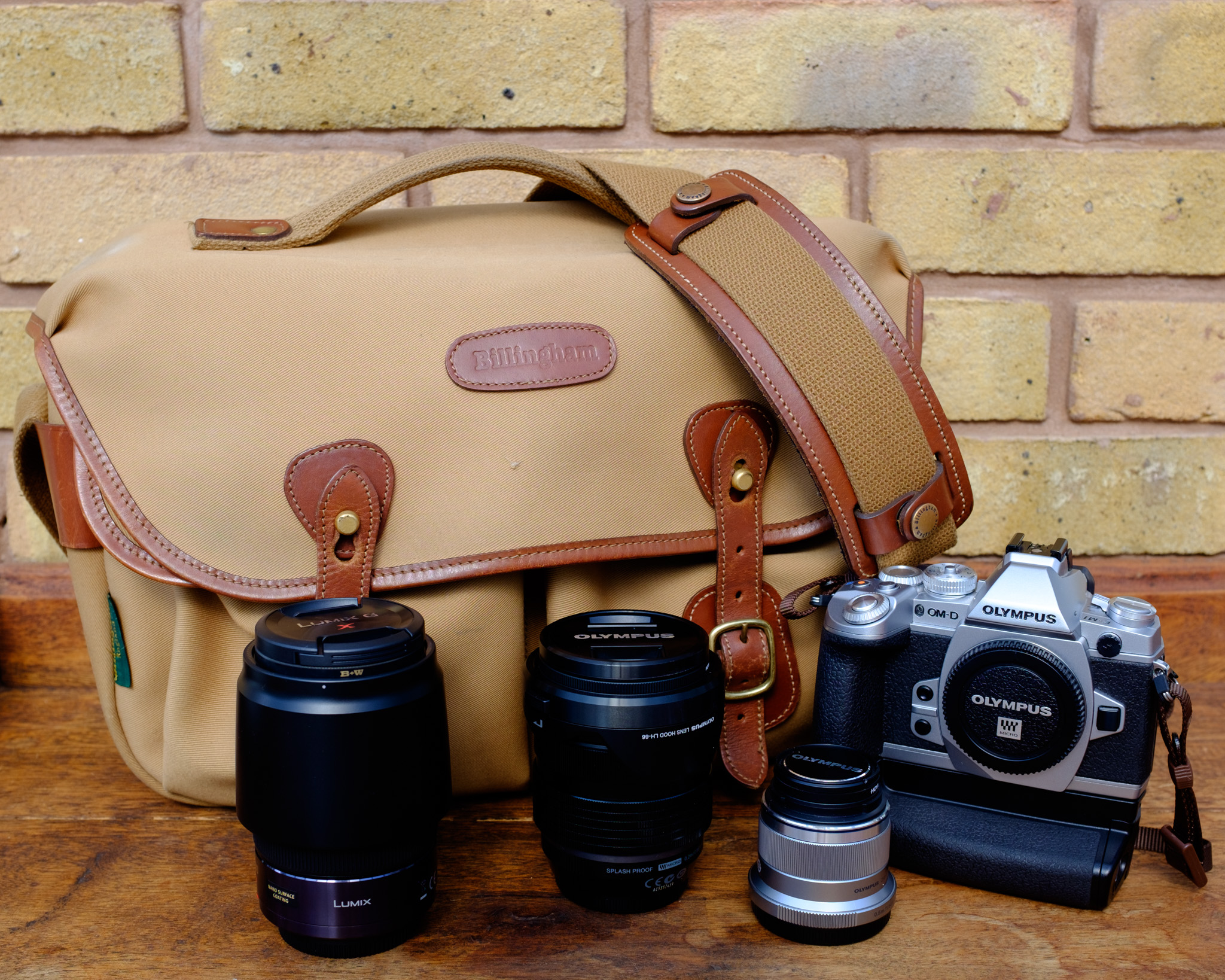Billingham Hadley Pro with Olympus and Panasonic Kit