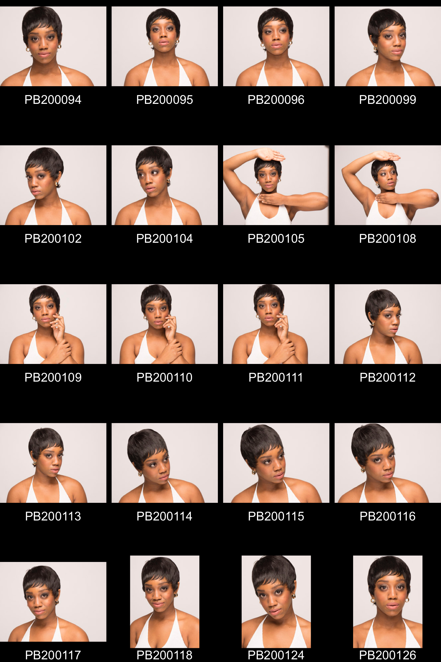 Devonia Contact Sheet