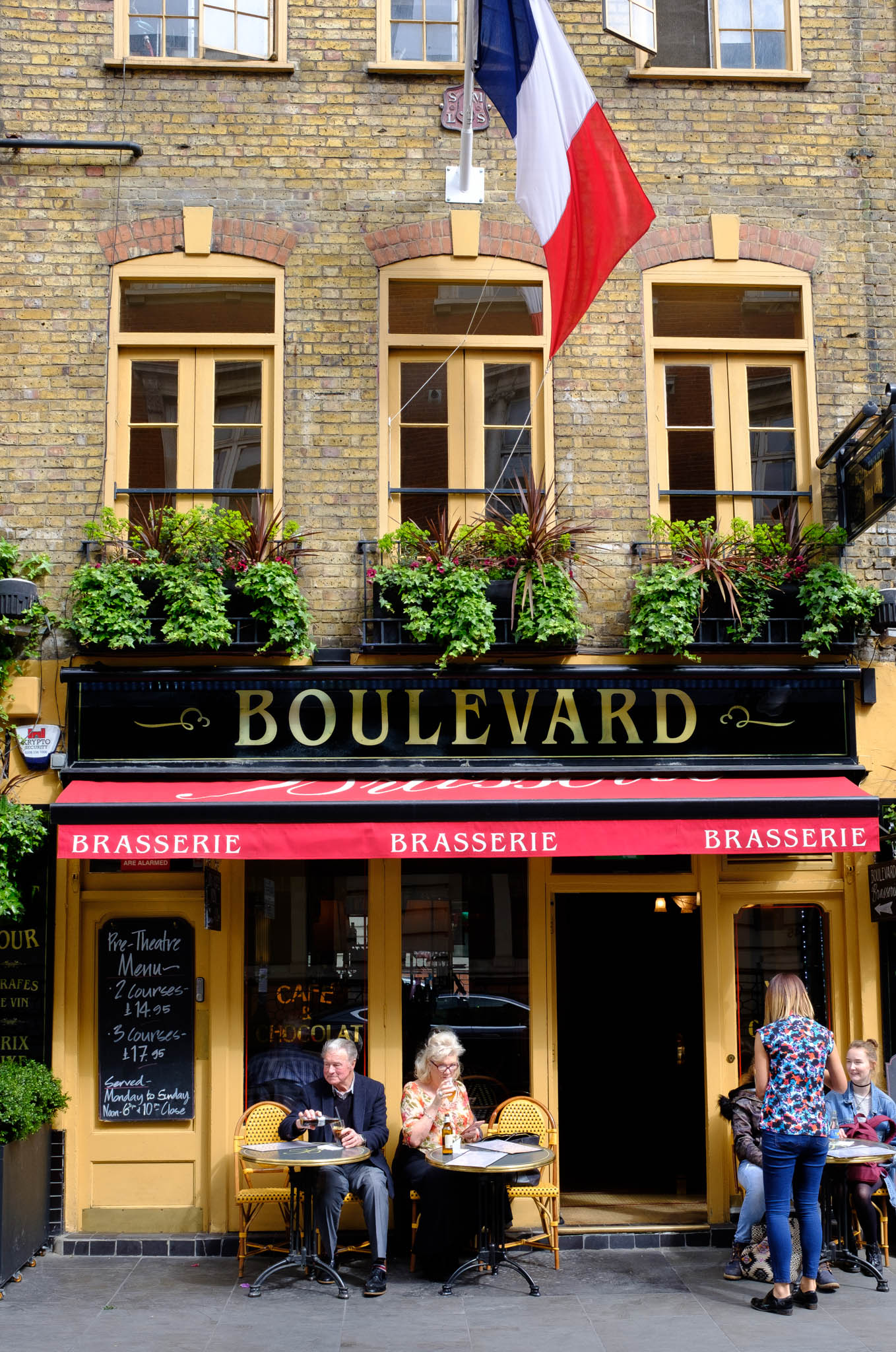 Boulevard Brasserie, Covent Garden
