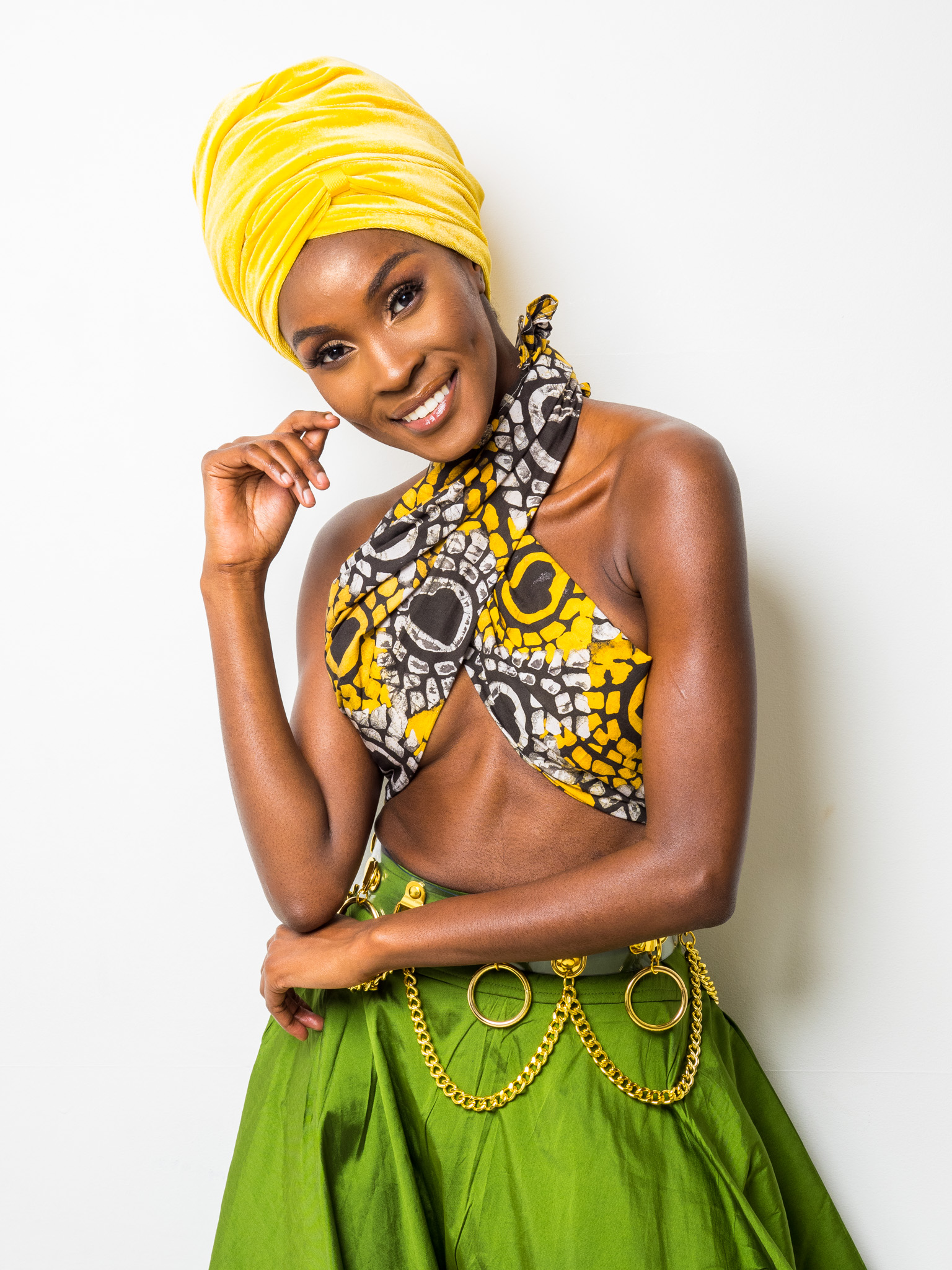 Fashion Model and Sales/Marketing Director of Dolls of Decadence Mpho Makaya