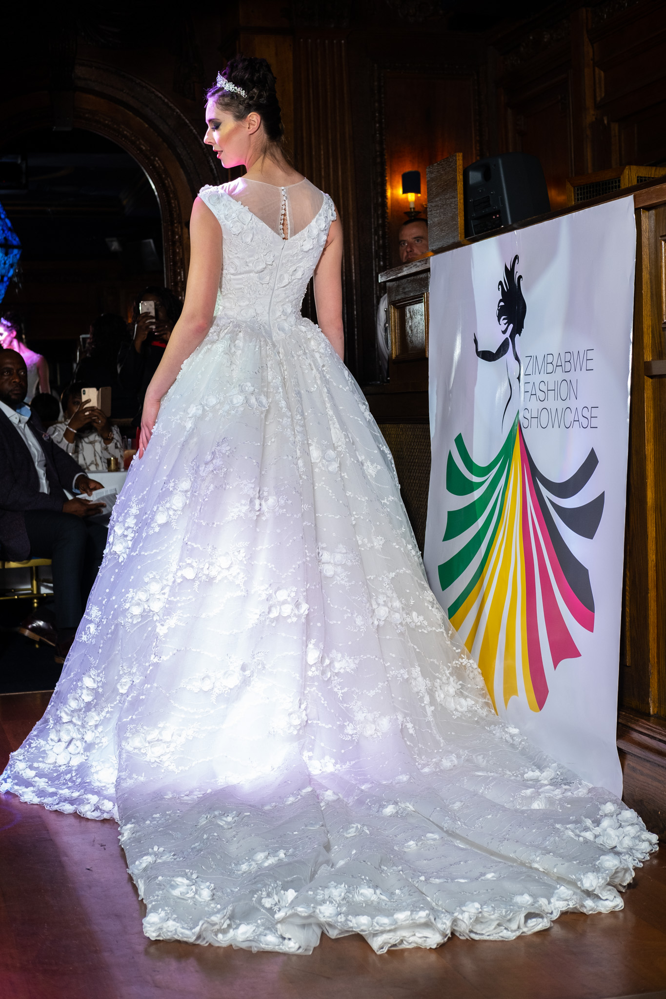 Designer: Sandra Chinogurei, Model: Sophie Levine