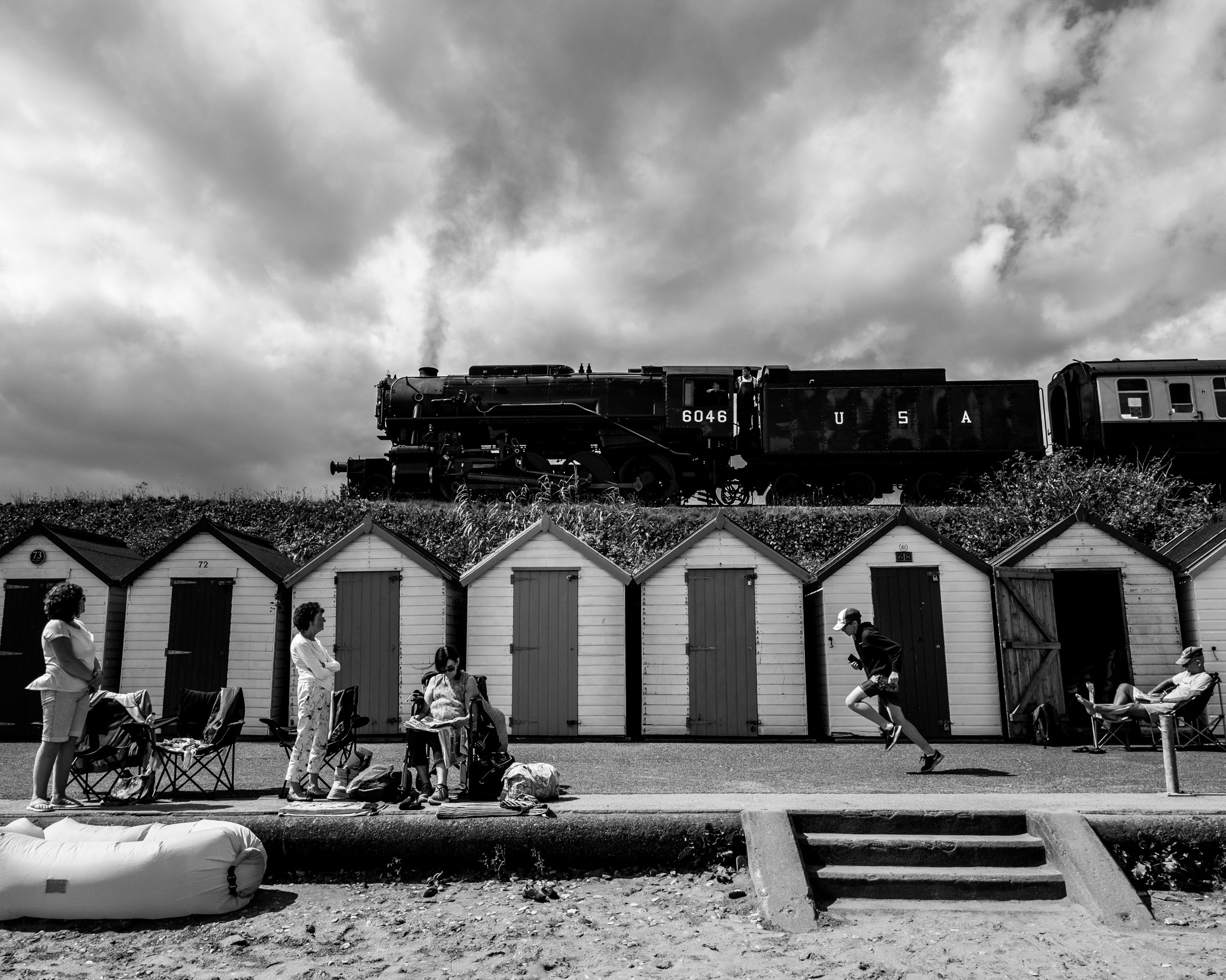 Dartmouth Steam Railway at Goodwin Sands