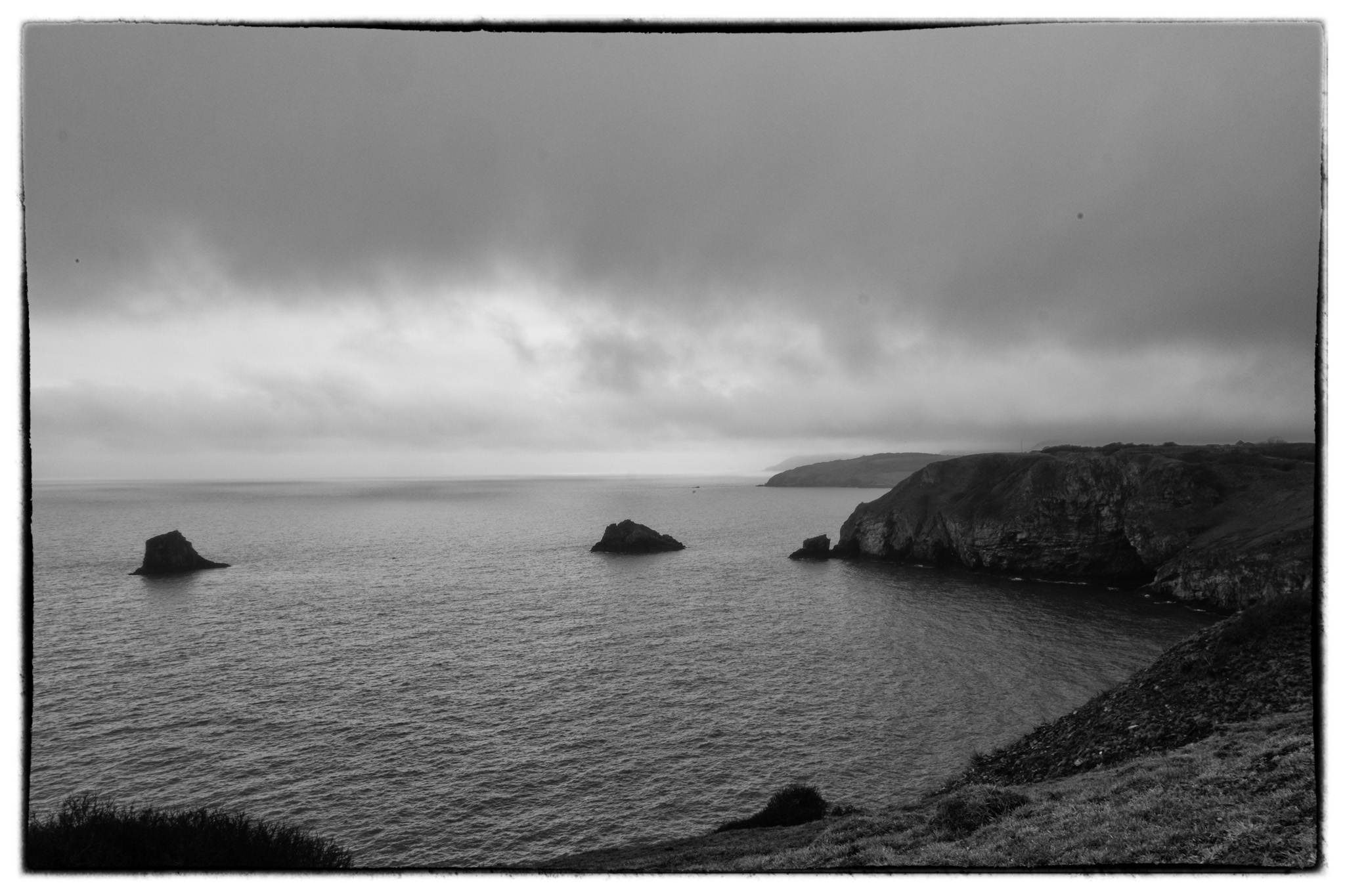 View from the South West Coast Path